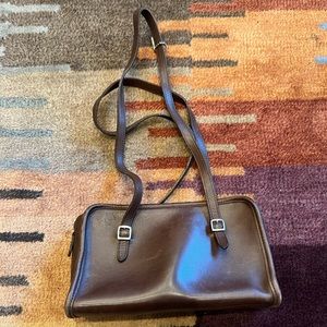 Coach Dark Brown Leather Purse